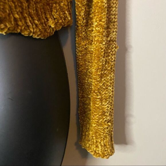 love on a hanger distressed orange comfy sweater - Picture 9 of 12